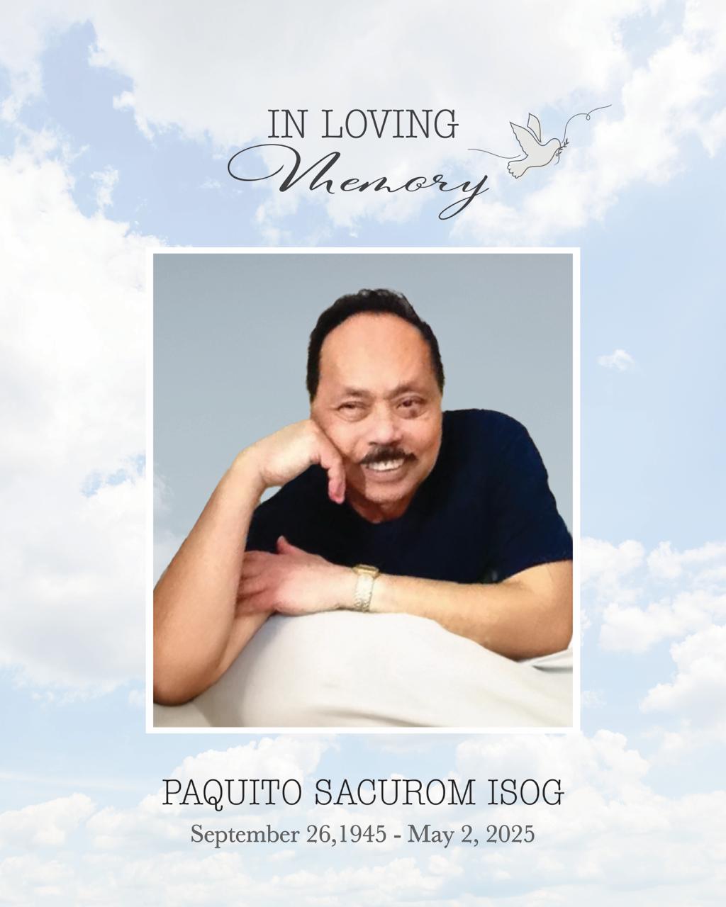 Paquito Sacurom  Isog